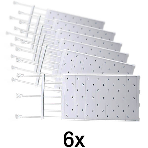 6x Raft i zgjerueshëm për ruajtje të sendeve | SHELFEXPEND